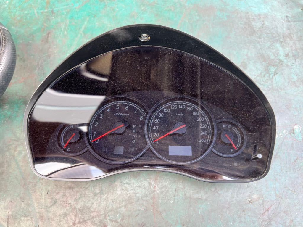 レガシィ(BP5.BL5)前期 Tuned bySTI 260キロスピードメーター(SX20