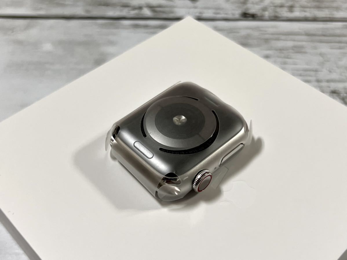 ☆ 新品交換品 未使用 ☆ アップルウォッチ エルメス Apple Watch HERMES Series 40mm シルバー ステンレススチール  GPS Cellular モデル
