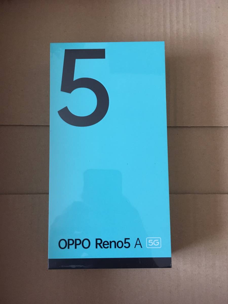 【新品・送料無料】OPPO Reno5 A アイスブルー CPH2199-IB 5G SIMフリー版 Android simfree 急速充電 長持ちバッテリー IP68