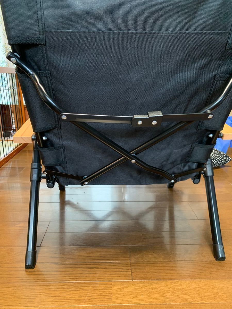 キャプテンスタッグ CAPTAINSTAG ローチェア 3段階リクライニング機能