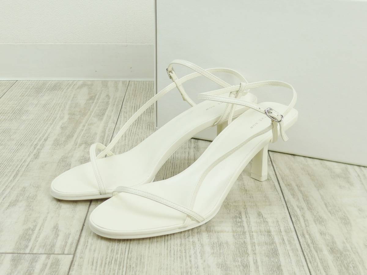 Drawer取扱い THE ROW ザロウ Bare Sandal レザー ストラップサンダル