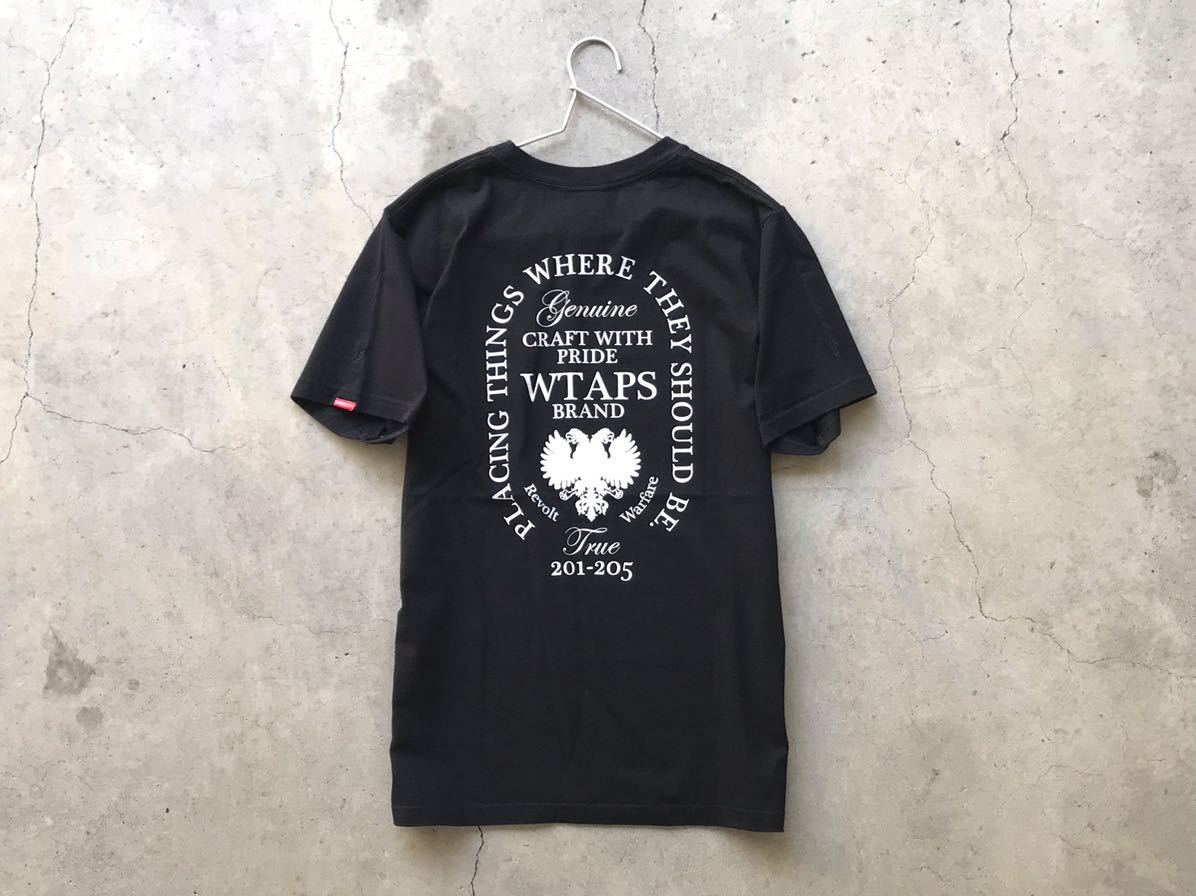 WTAPS Tシャツ M ダブルタップス ネイバーフッド メンズ 半袖 黒