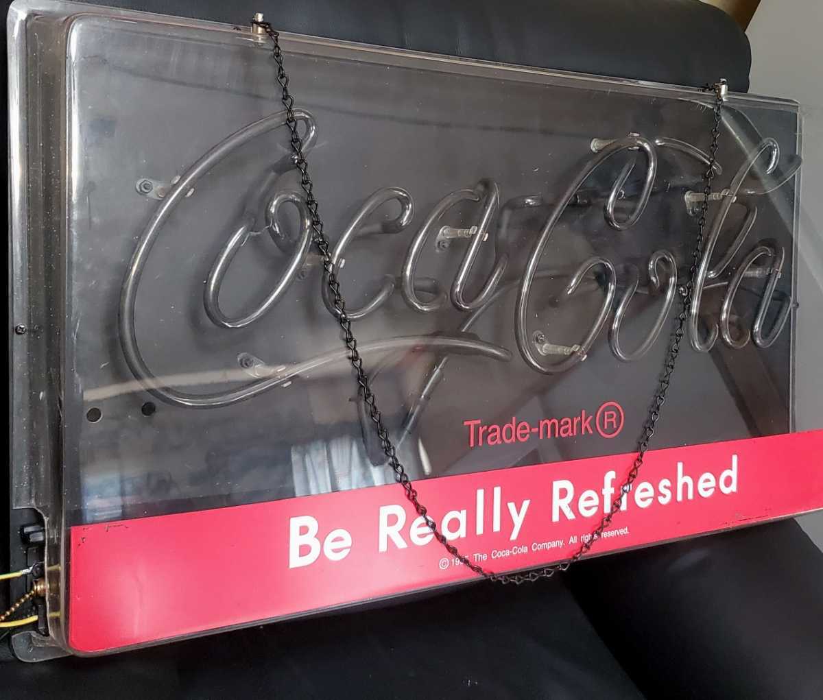  Coca * Cola табличка neon б/у 