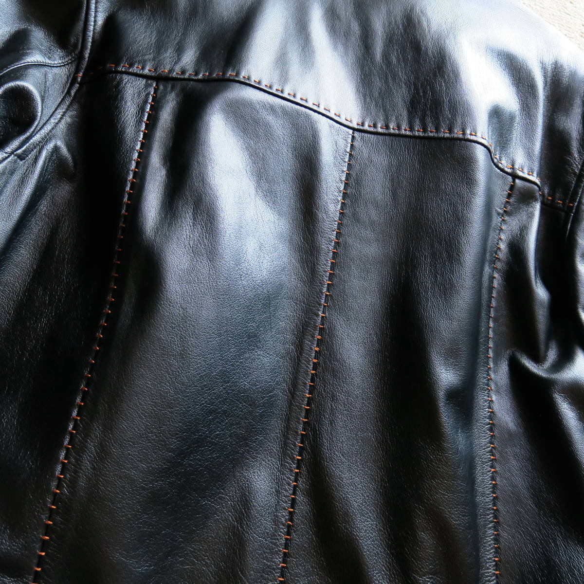 希少美品【BALMAN PARIS】バルマン極上のラムレザージャケット