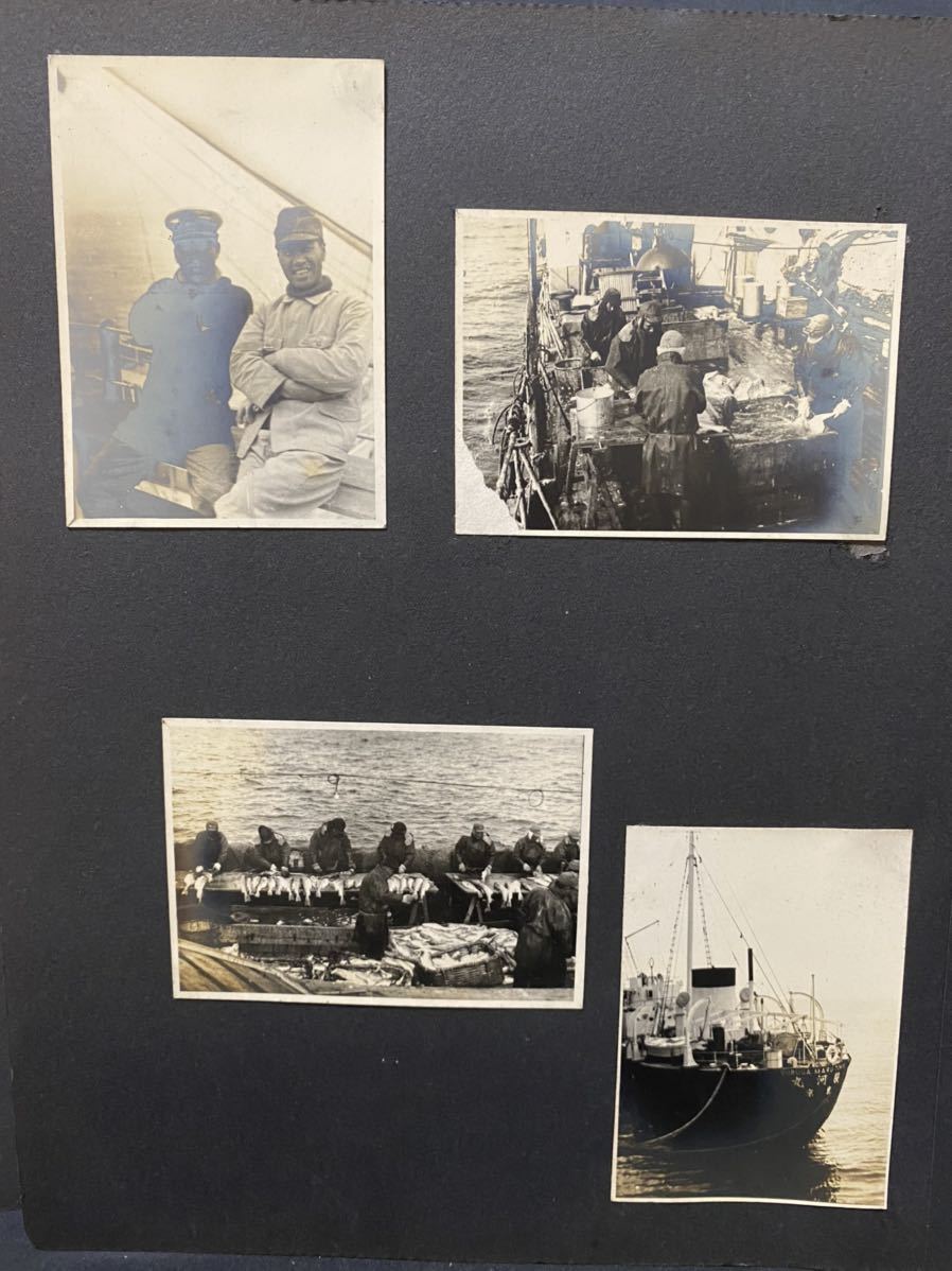 戦前 日本水産の写真アルバム のちの海軍特設艦船(厚生丸/駿河丸 戦前 日本水産の写真アルバム のちの海軍特設艦船(厚生丸/駿河丸