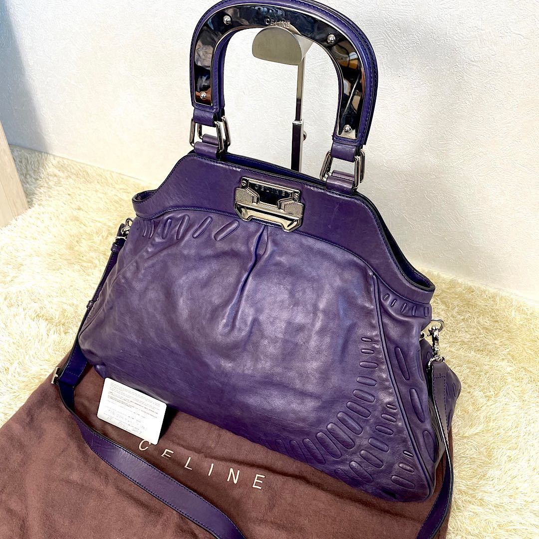 Dettagli dell'articolo 1円 幻の逸品極美品セリーヌ CELINE 2way