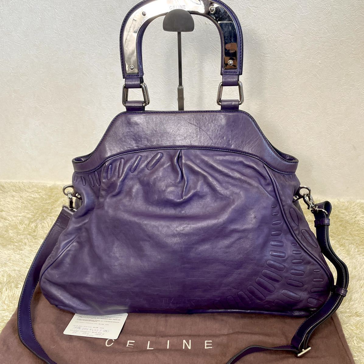 Dettagli dell'articolo 1円 幻の逸品極美品セリーヌ CELINE 2way