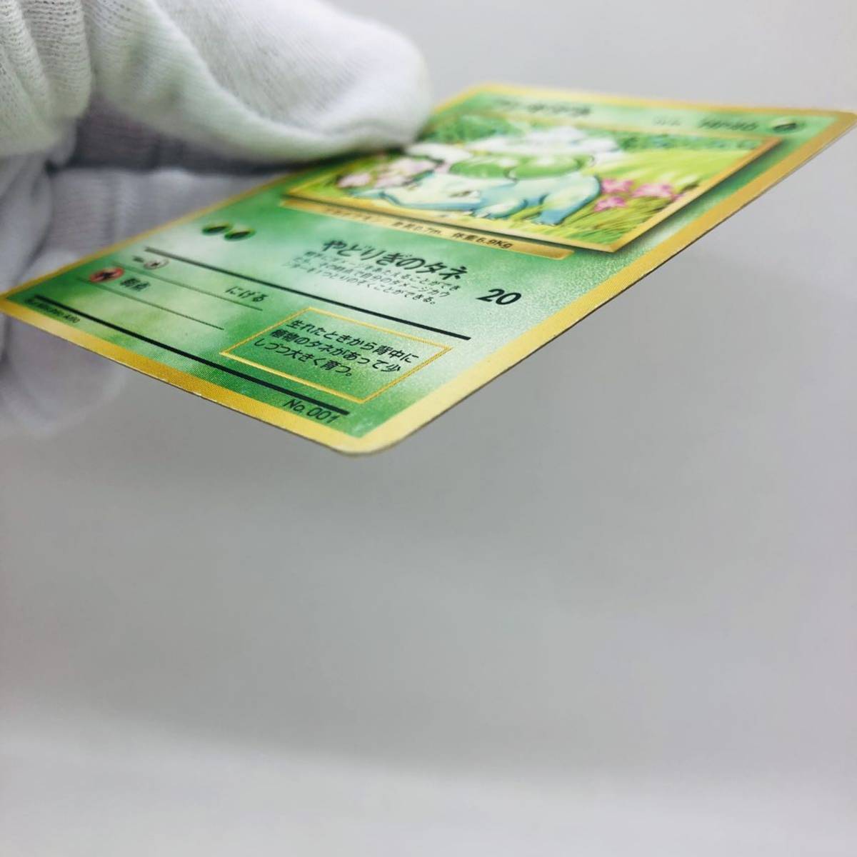ポケモンカード 旧裏面 旧裏 マークなし 初版 フシギダネ ポケモンカード 旧裏面 旧裏 マークなし 初版 フシギダネ
