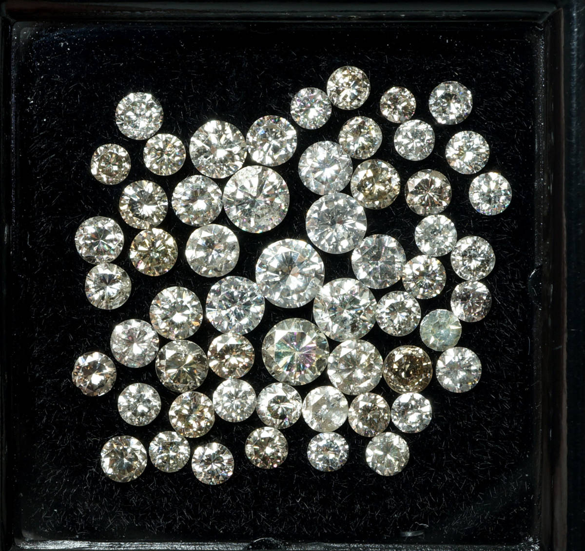 ヤフオク! - ☆おまとめ天然ダイヤモンド 2.59ct 1.8mmUP