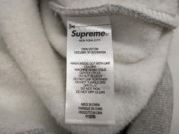 Supreme シュプリーム Contrast Hooded Sweatshirt パーカー グレー L