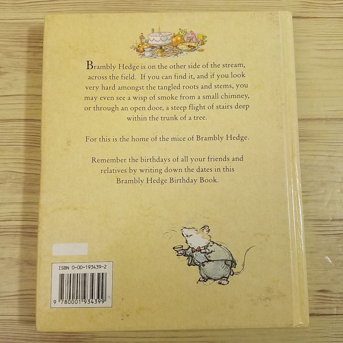  foreign language picture book [. ... .. thing ...BRAMBLY HEDGE BIRTHDAY BOOK] foreign book Collins hand . diary 