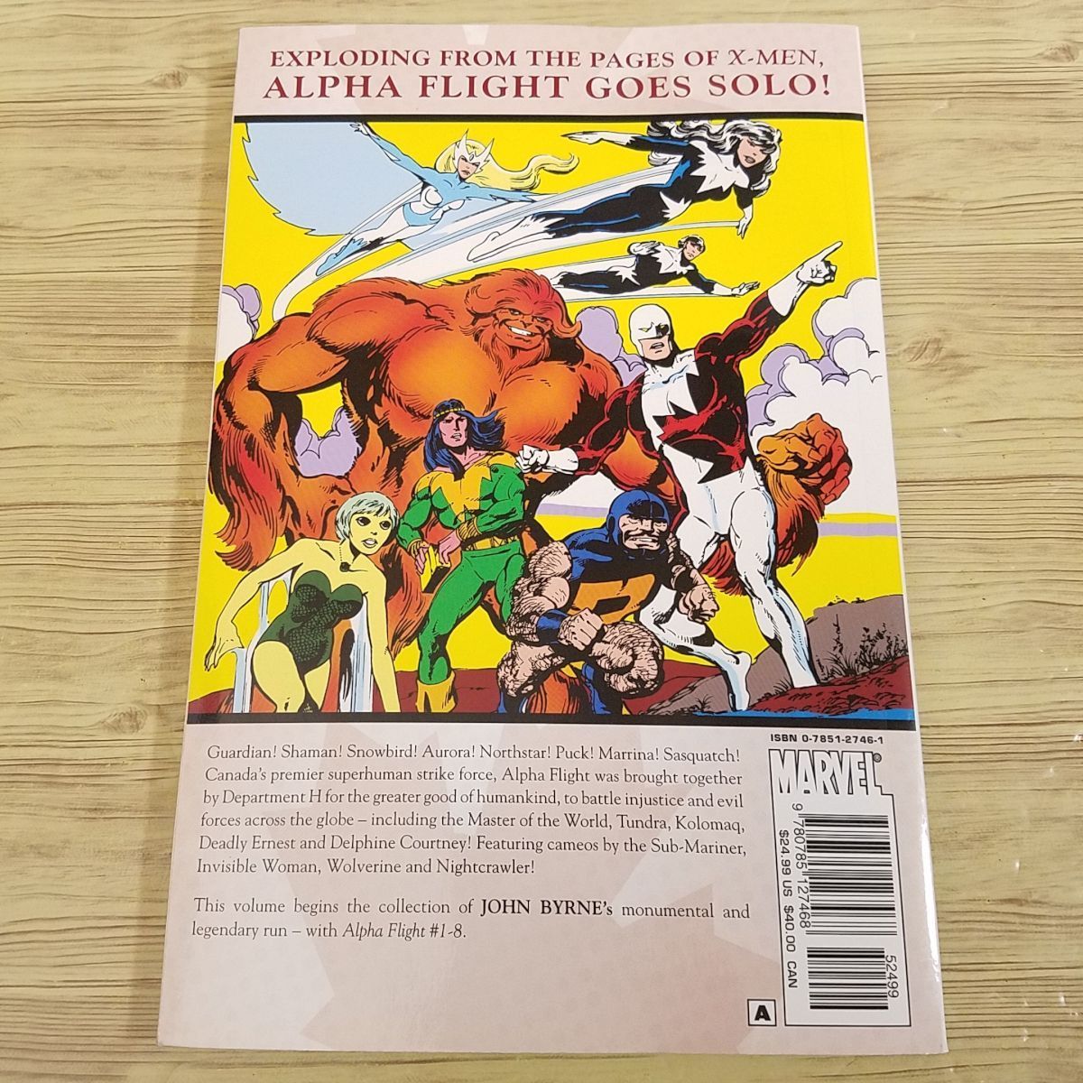  American Comics [MARVEL Alpha полет * Classic ALPHA FLIGHT CLASSIC 1]ma-veru иностранная книга английский язык X-MEN