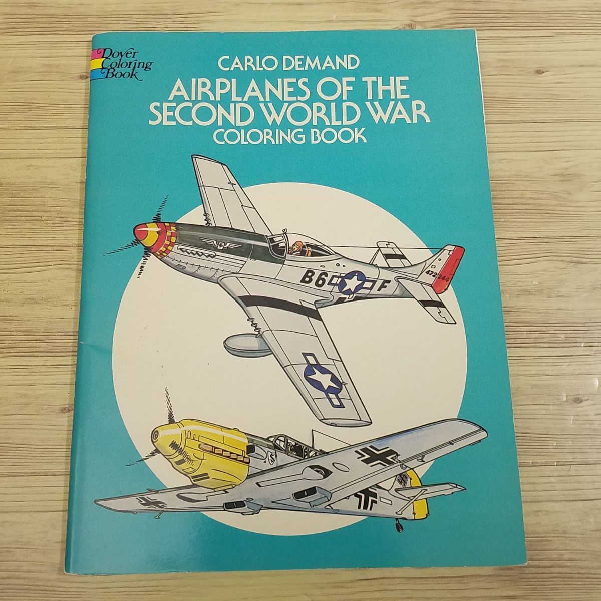  coating .[ second next world large war. warplane coloring book AIRPLANES OF THE SECOND WORLD WAR COLORING BOOK] foreign book English 46 model 