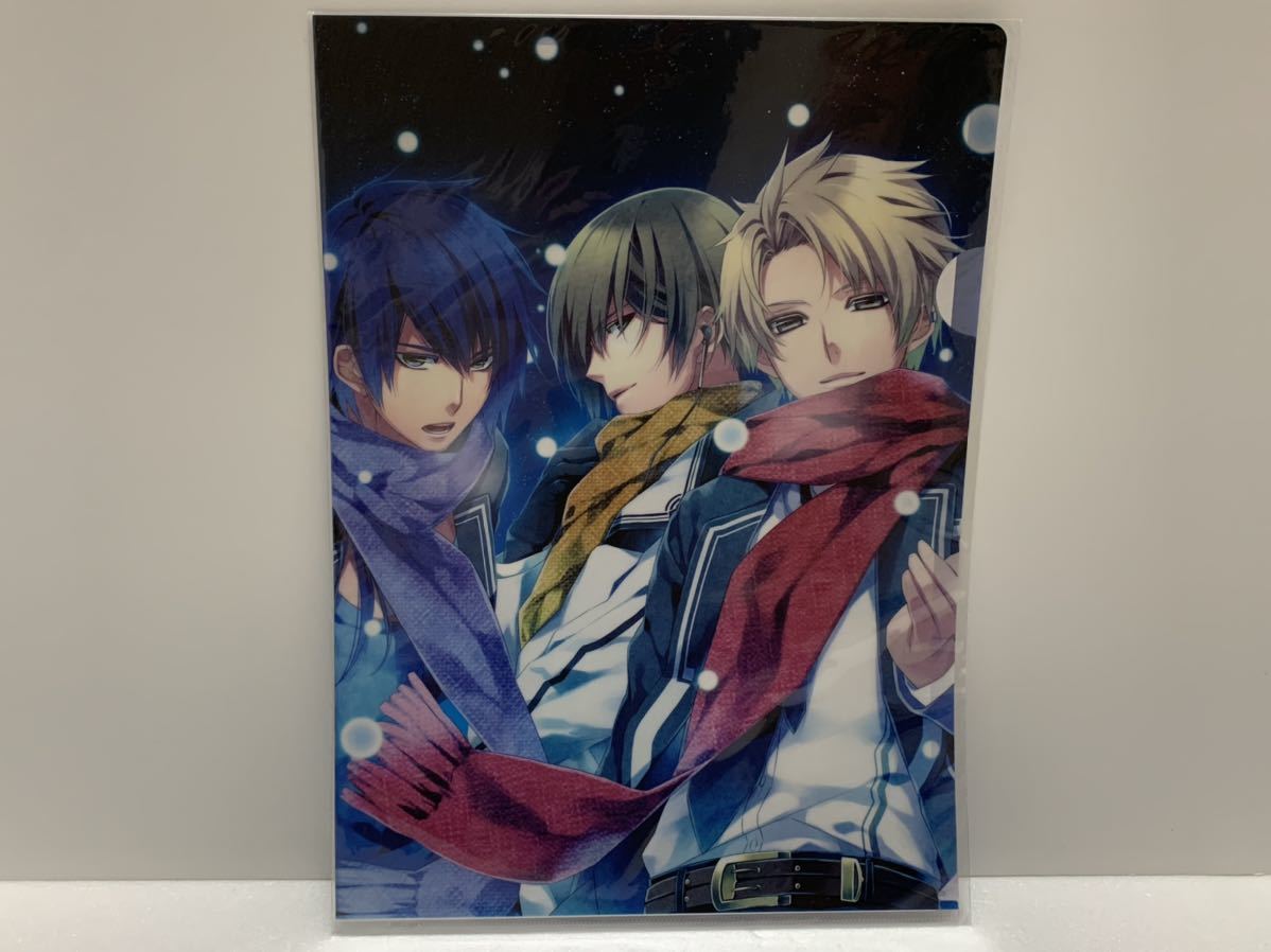 レア NORN9 ノルン+ノネット クリアファイル B 未開封品 グッズ コレクション ファイル 1 文房具 結賀駆 吾妻夏彦 宿吏暁人_画像1