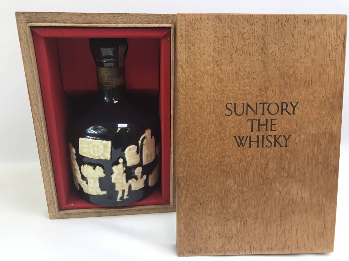 サントリー ザ ウイスキー SUNTORY THE WHISKY 有田焼 陶器ボトル