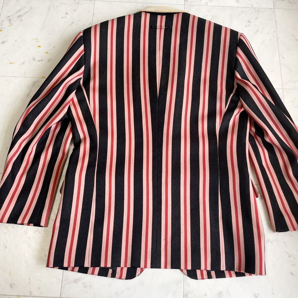ヤフオク! - 《JEAN PAUL GAULTIER ジャンポールゴルチエ》美 送料込み ジャンポール ゴルチェ ストライプジャケット テーラードジャケット
