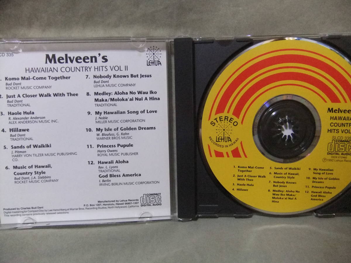 ★Melveen's Hawaiian Country Hits Vol. 2★ Melveen Leed （メルヴィーン・リード）_画像3