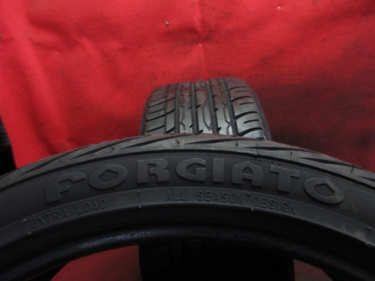 タイヤ 2本 245/35ZR20 FORGIATO VOCE 245/35R20 バリ バリ山 溝アリ 送料無料★13027T_画像4