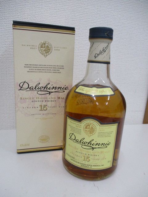 9431) 古酒 Dalwhinnie ダルウィニー 15年 SINGLE HIGHLAND MALT ハイ