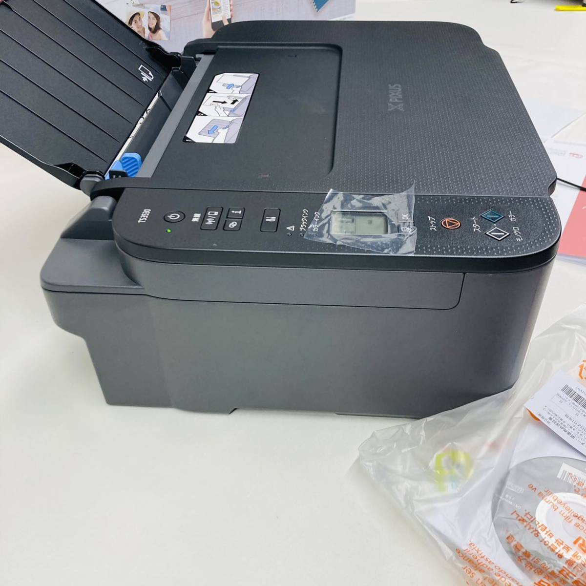 夏ボナ割】キャノン TS3530インクジェットプリンター WT インク 家電