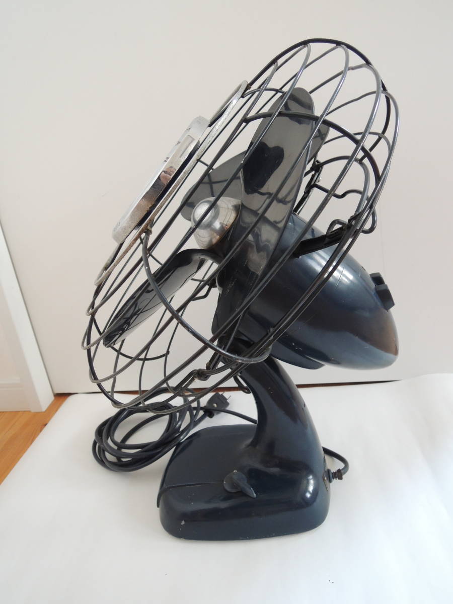  sharp /. river electro- machine desk electric fan (SHARP DESK FAN / Model EF-36) Showa Retro 