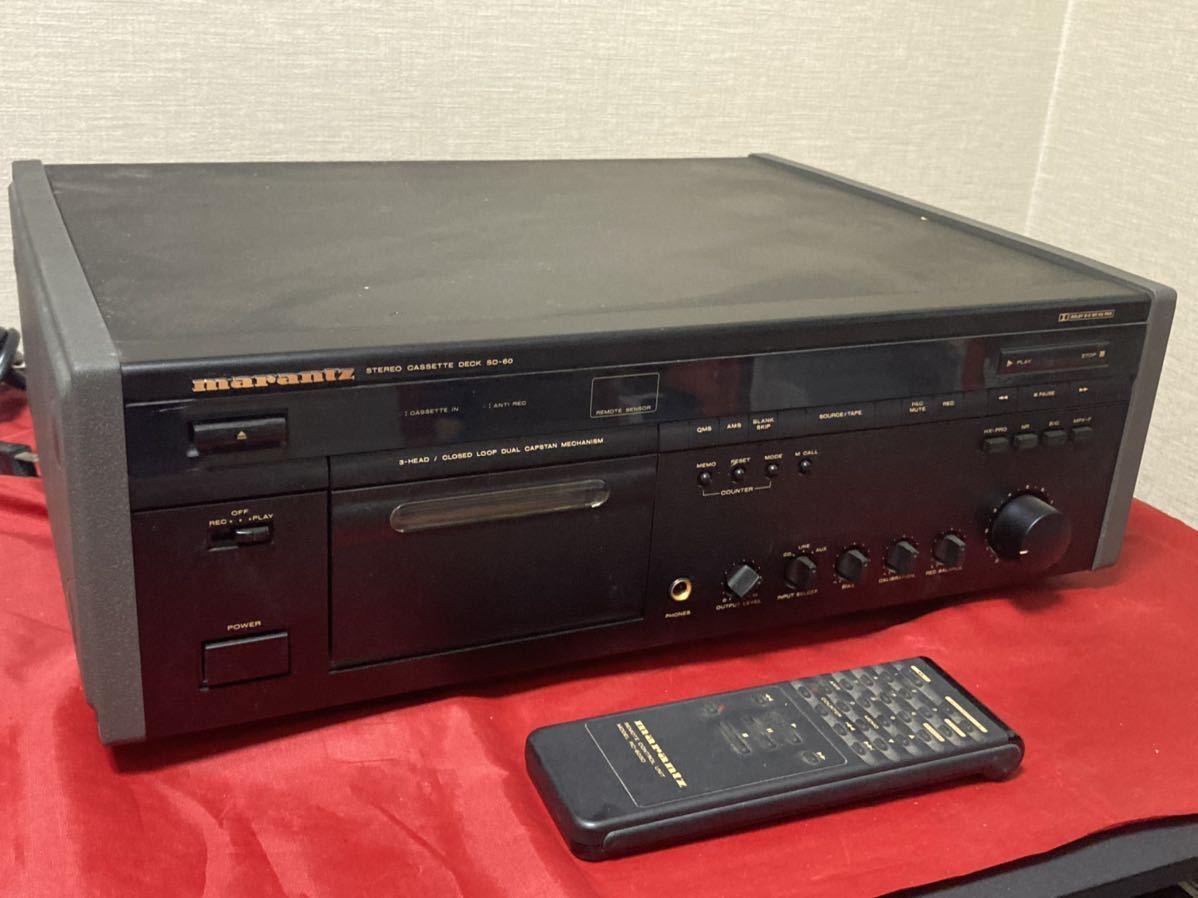 marantz マランツ SD-60 ステレオカセットデッキ 現状 動作未確認