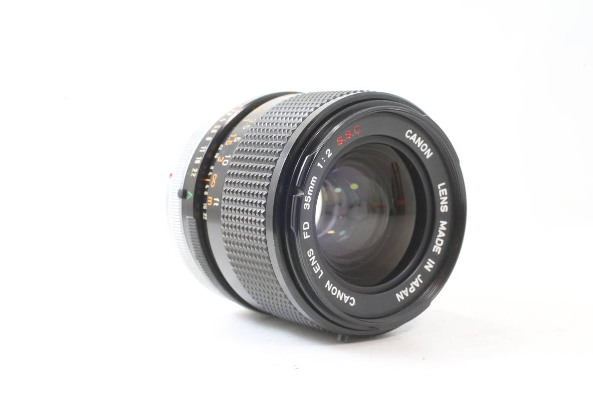 キヤノン Canon NEW FD 35mm F2 S.S.C. 単焦点 広角レンズ (S1043