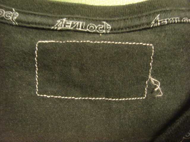 2207devilock Devilock METALLICA Metallica способ Logo общий рисунок футболка cut and sewn 