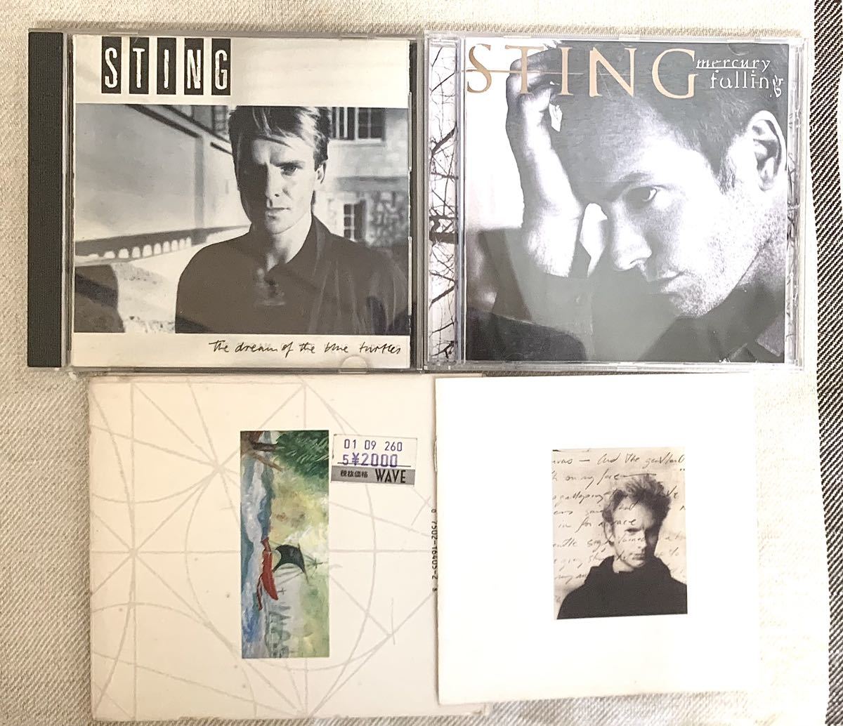 スティング / STING アルバムCD3枚セット☆盤面全て良好☆ブルータートルの夢/マーキュリーフォーリング/ソウルケージ