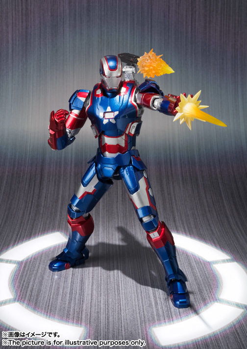 S.H.Figuarts アイアンパトリオット アイアンマン3 マーベル アベンジャーズ_画像2