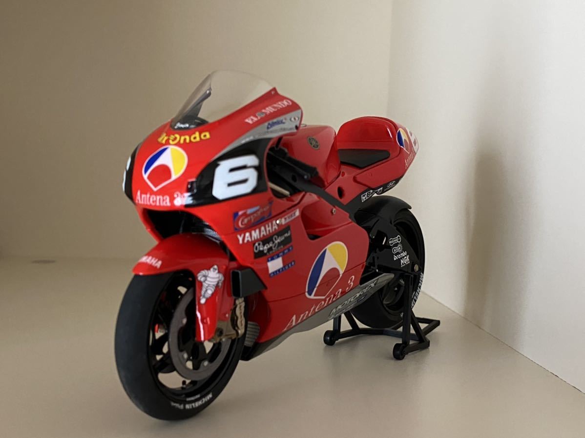  final product 1/12 YZR500 01 year specification . part . history paste kANTENA3 Yamaha Motogp Rossi maru ke spec dorosa -stroke -na-NSR500 RC213V YZR-M1