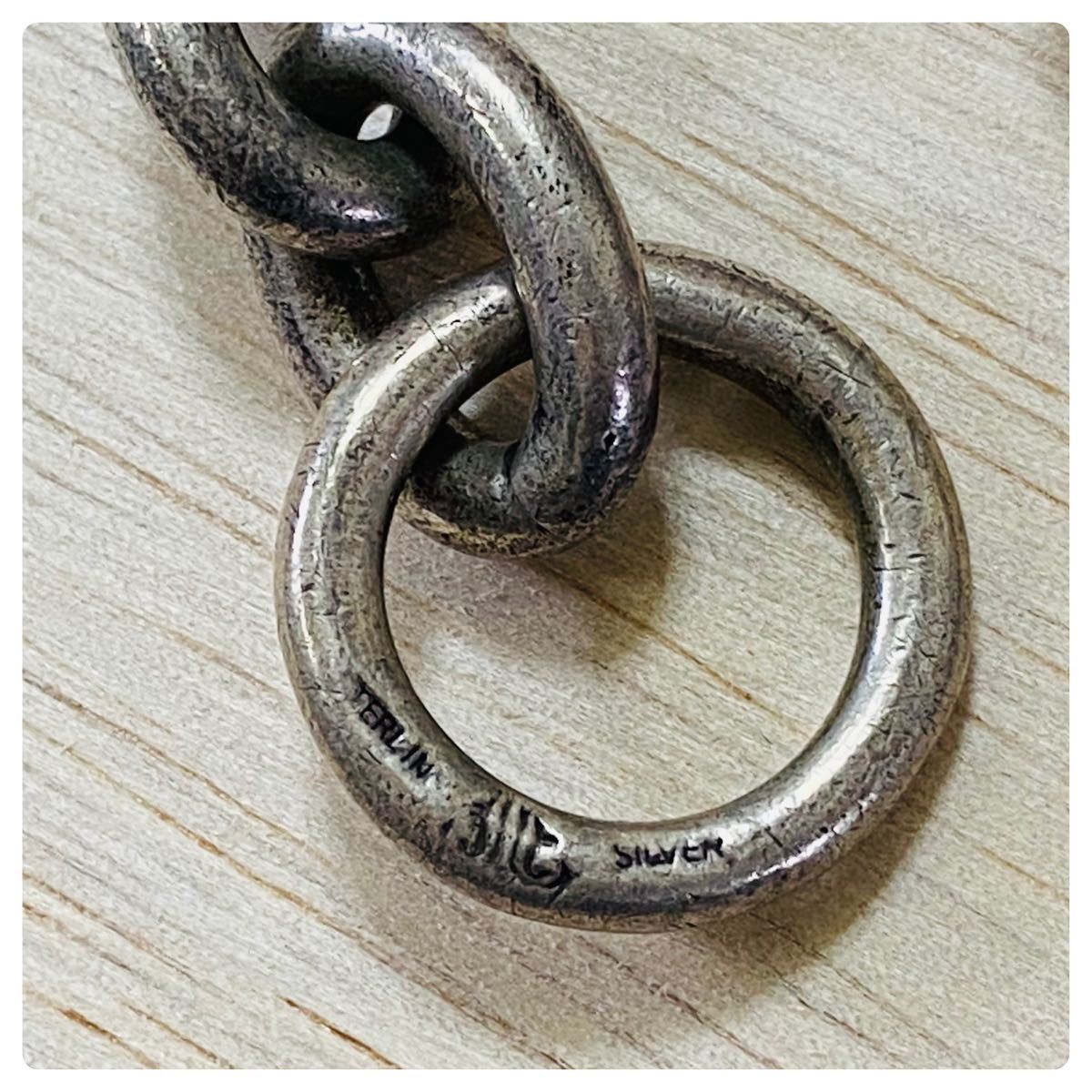 JUNKY JAGUAR ジャンキージャガー スカル チェーン シルバー925 sterling スターリング ネックレス 極太 ウォレットチェーン ヴィンテージ