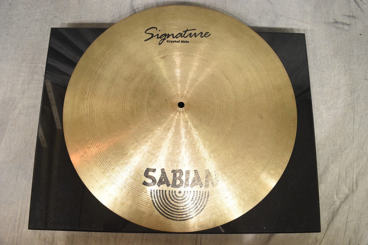 SABIAN セイビアン シンバル Signature Crystal Ride 20インチ