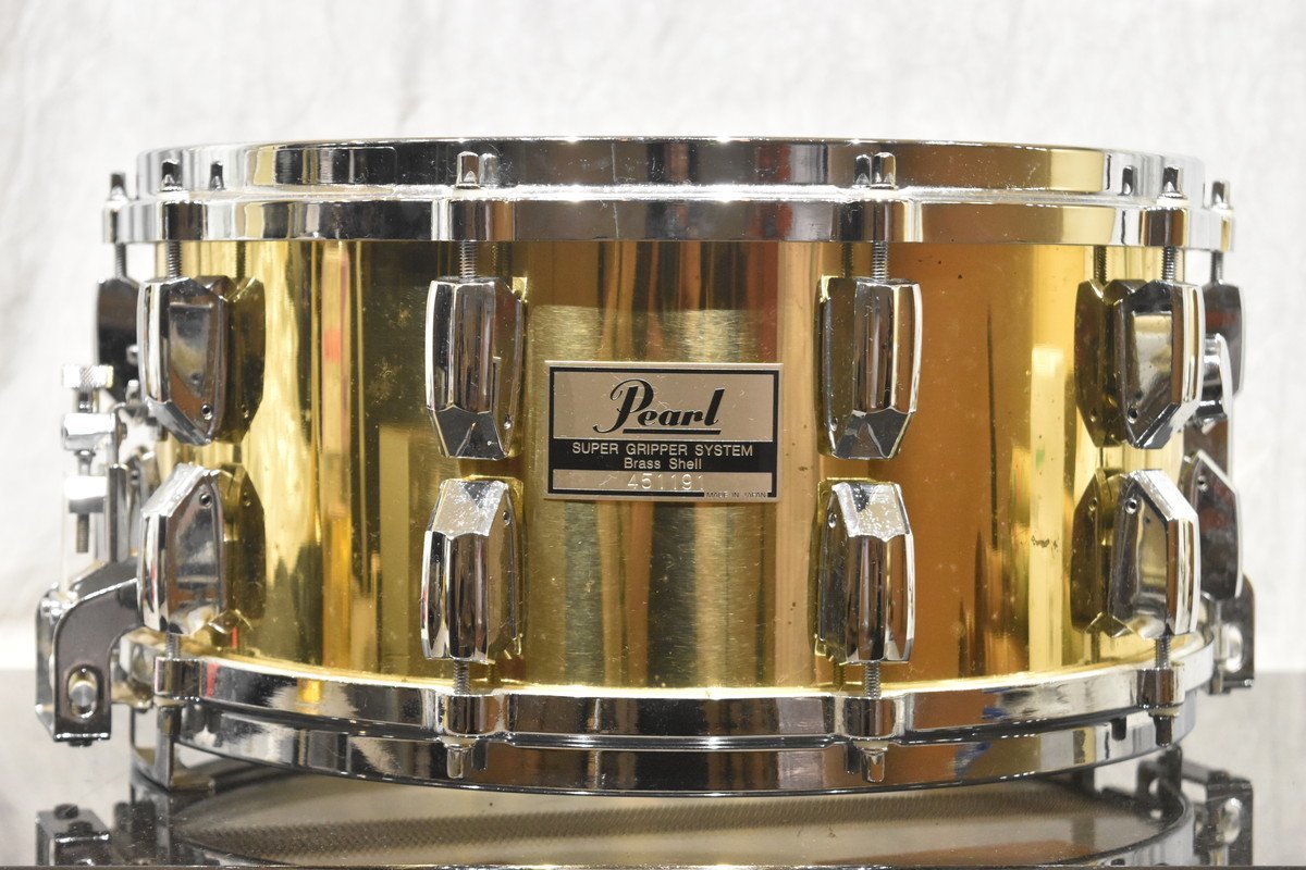 数量は多 Pearl Brass Shell クーポン利用で2750円&送料無料 スネア