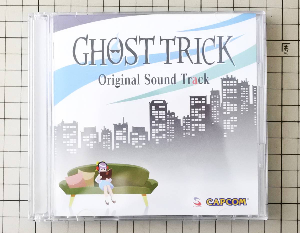 CD ゴーストトリック オリジナルサウンドトラック 2枚組 サントラ ゲーム音楽 DS カプコン