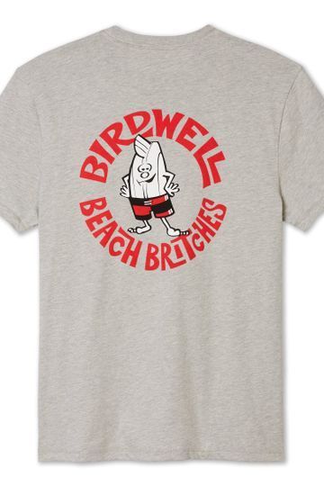  bird well Birdwell BIRDIE CIRCLE T-shirt Heather Grey S size [ new goods ]