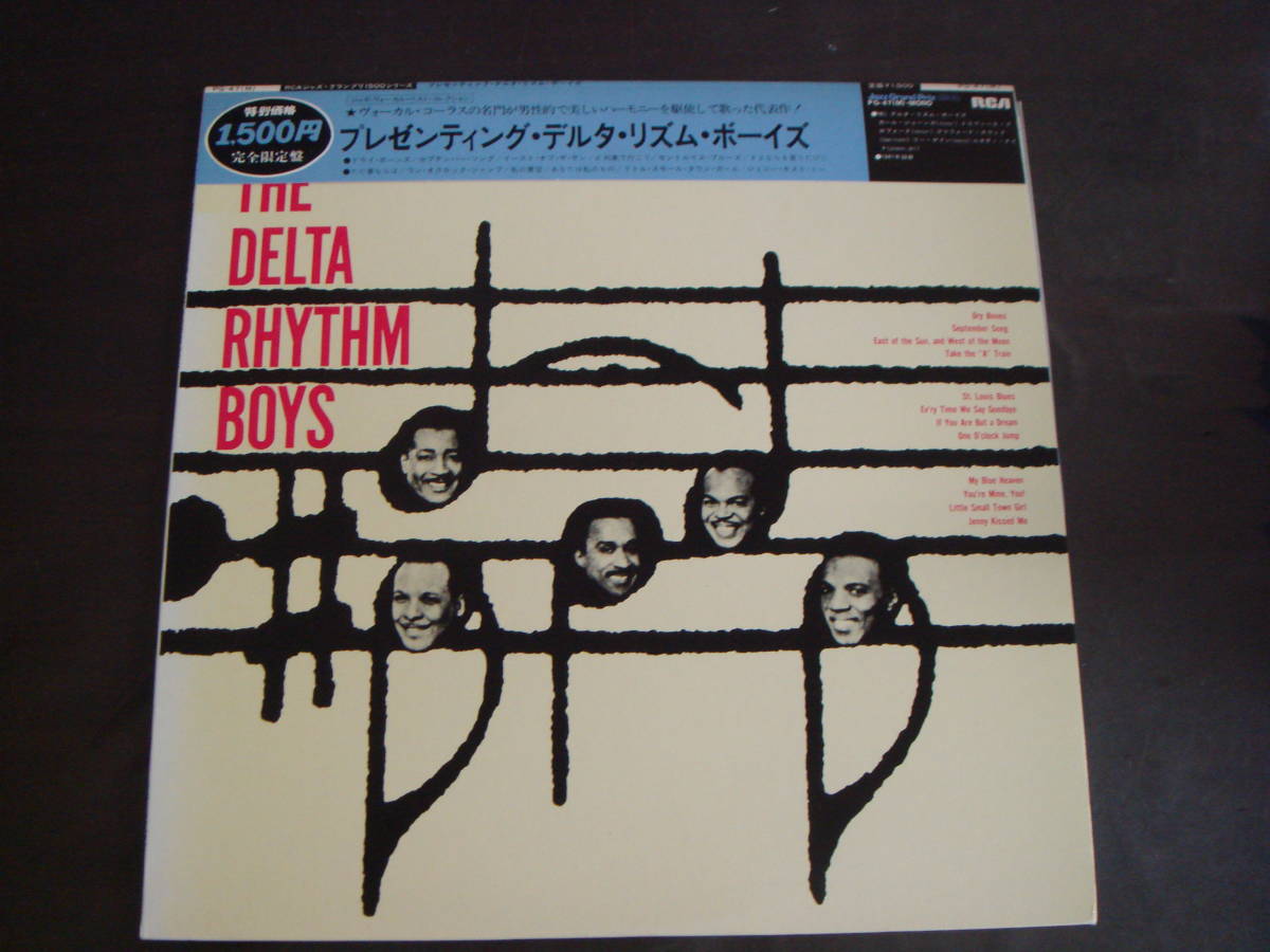 THE　DELTA　RHYTHM　BOYS/PRESENTING　ザ・デルタ・リズム・ボーイズ/プレゼンティング_画像1