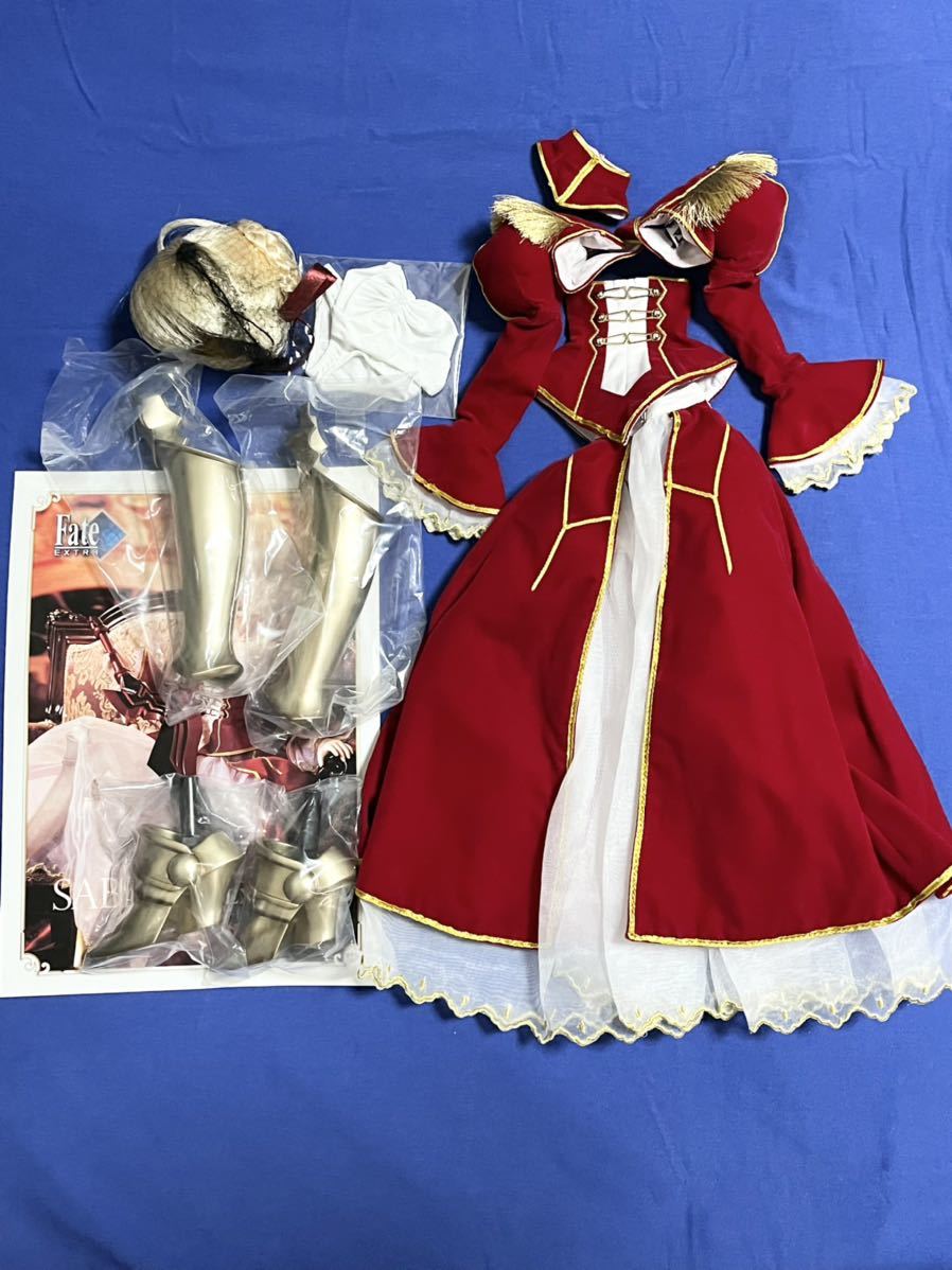 ボークス DD セイバー Fate/EXTRA Ver. デフォルト衣装 ウィッグ 鎧