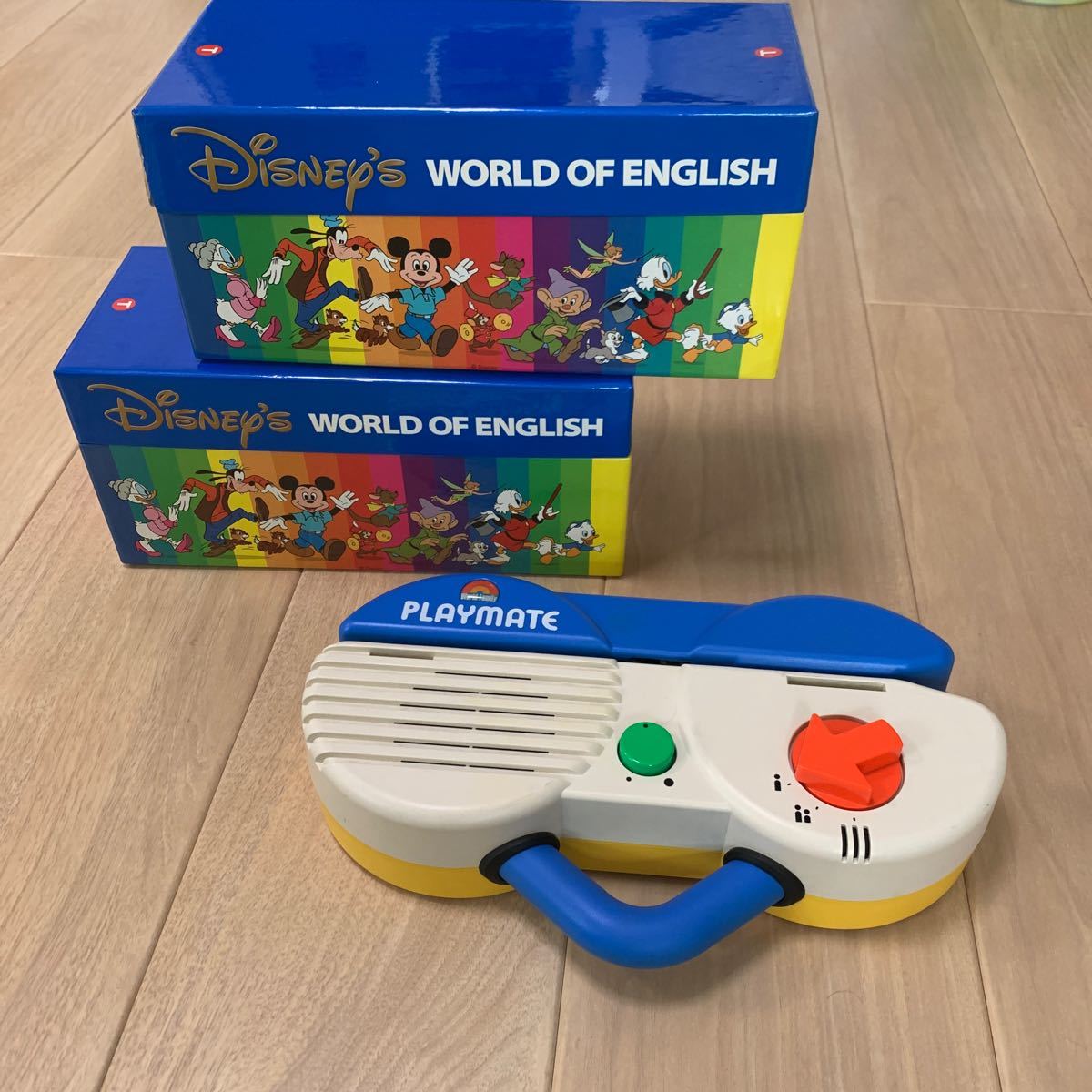 ディズニー英会話 DWE トークアロング プレイメイトエアー+カード全510