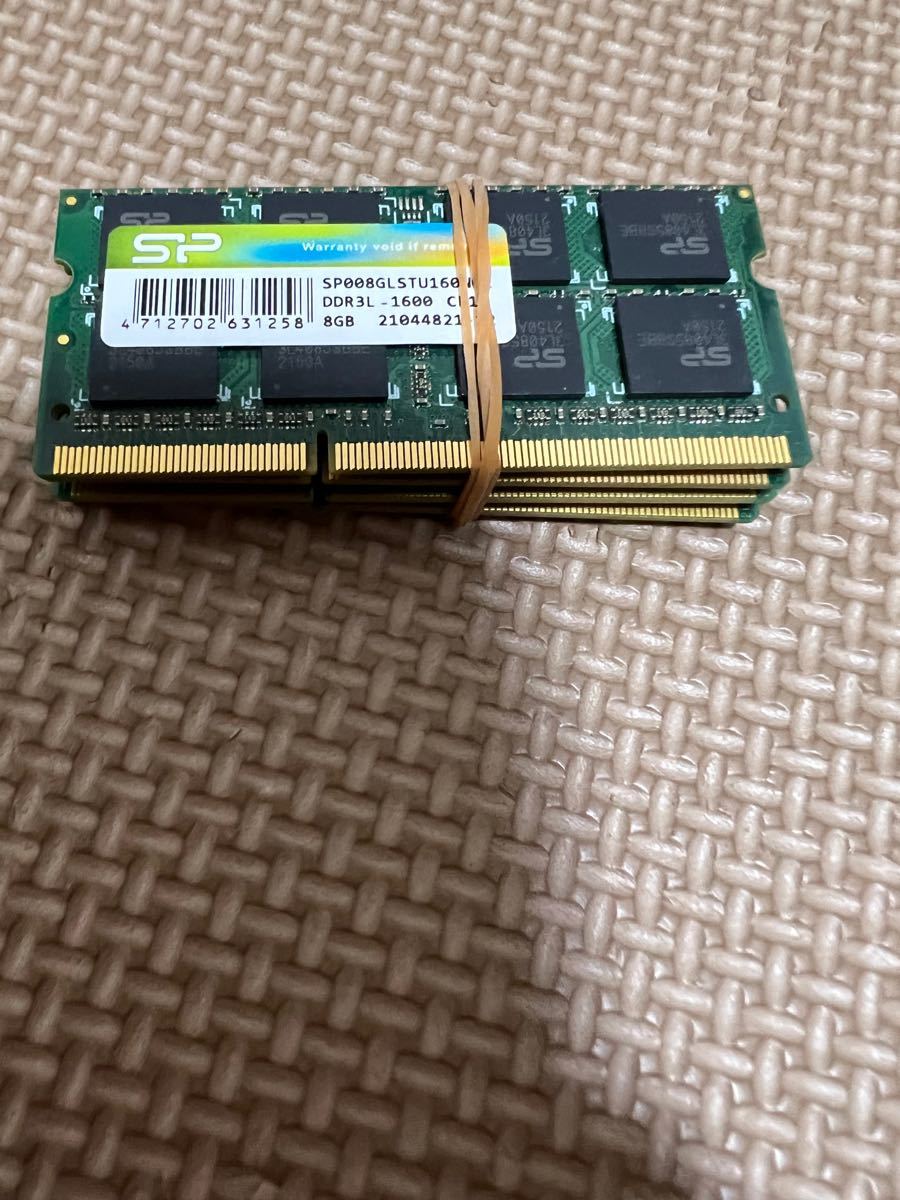 ノートPCメモリー8GB/ DDR3L-1600×4枚 |