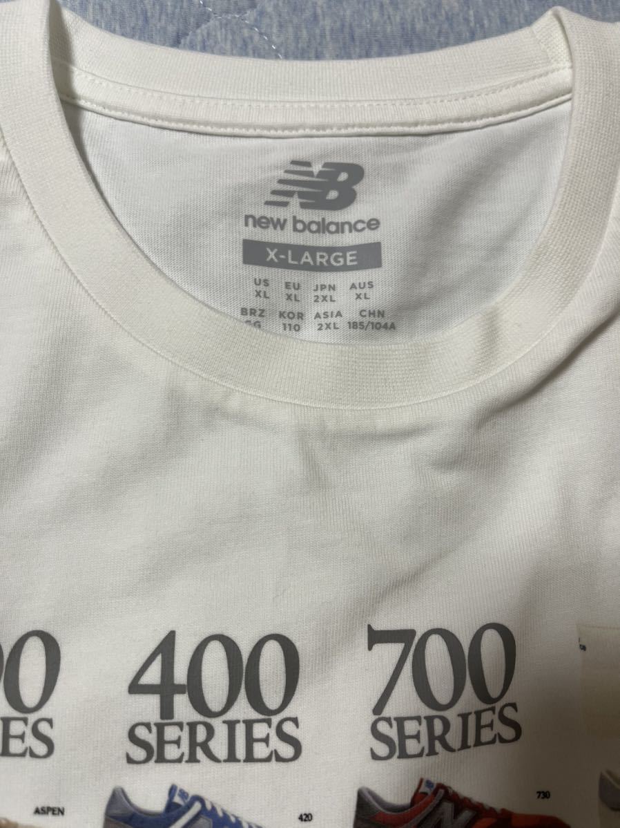 Tシャツ 白 NEW balance 2XL プロテクションパック 2002 990 ニューバランス v2 v3 v4 kith キス jjj ジョウンド