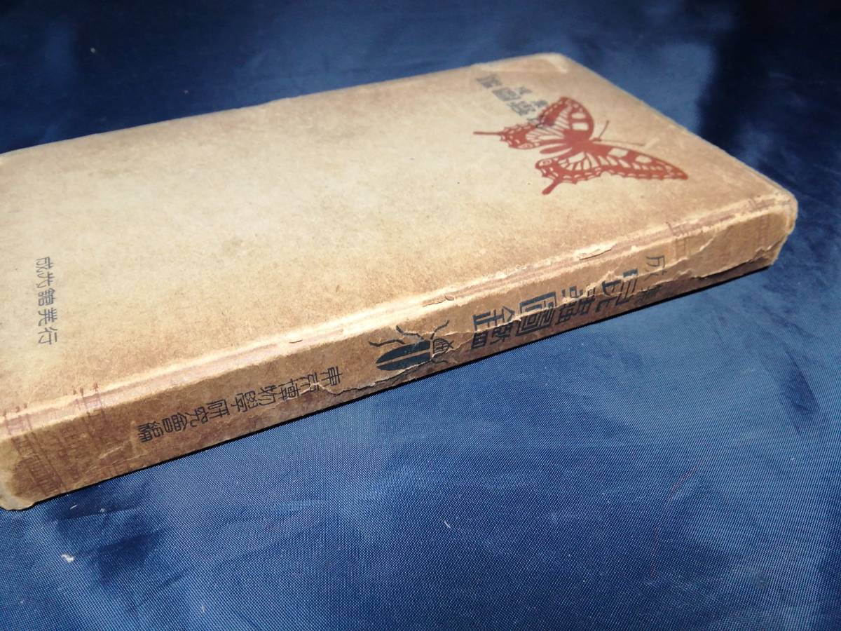 F③. сборник насекомое иллюстрированная книга Tokyo . предмет Gakken .. сборник 1939 год . свет павильон магазин версия 