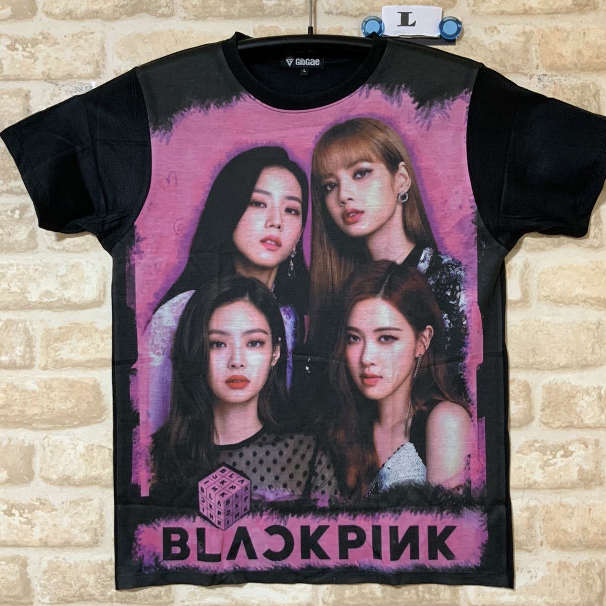 送料込】 Tシャツ BLACKPINK ROSE ビンテージ タグ付き ジェニ リサ