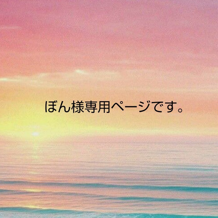 ぼん様専用ページです|PayPayフリマ