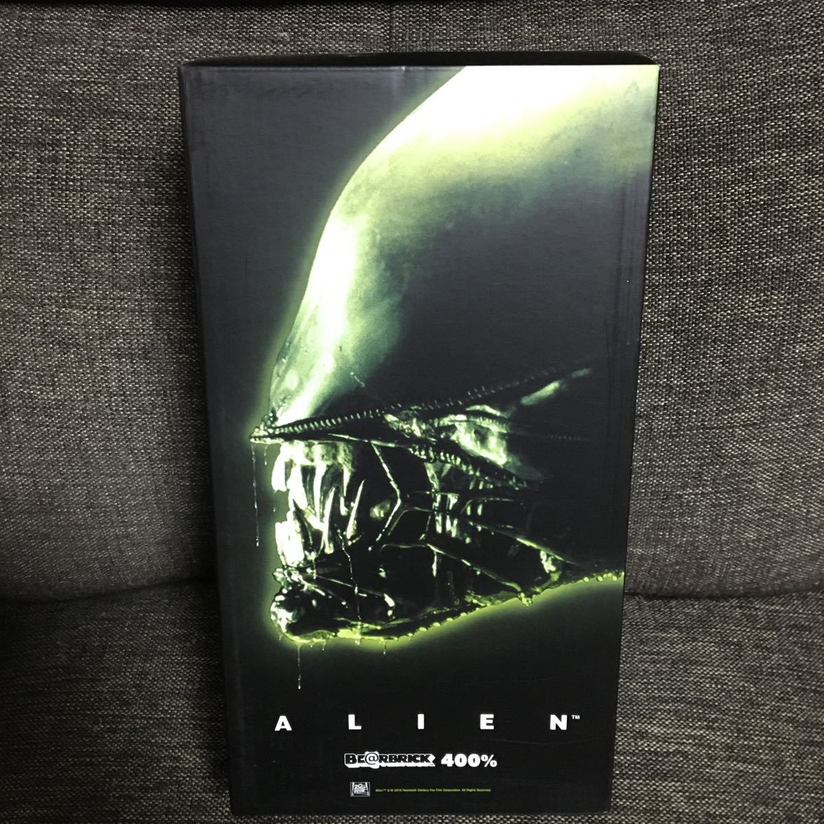 【激レア】BE@RBRICK ベアブリック 400% フィギュア メディコム・トイ エイリアン　ALIEN