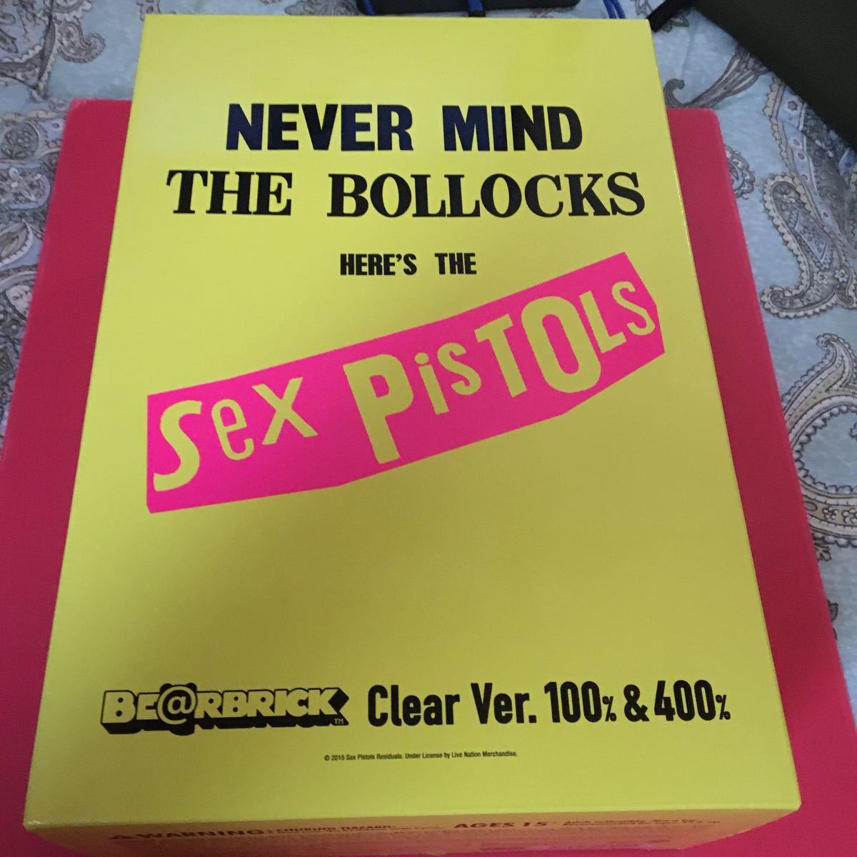 【激レア】BE@RBRICK ベアブリック 400% フィギュア メディコム・トイ SEX PISTOLS NEVER MIND THE BOLLOCKS