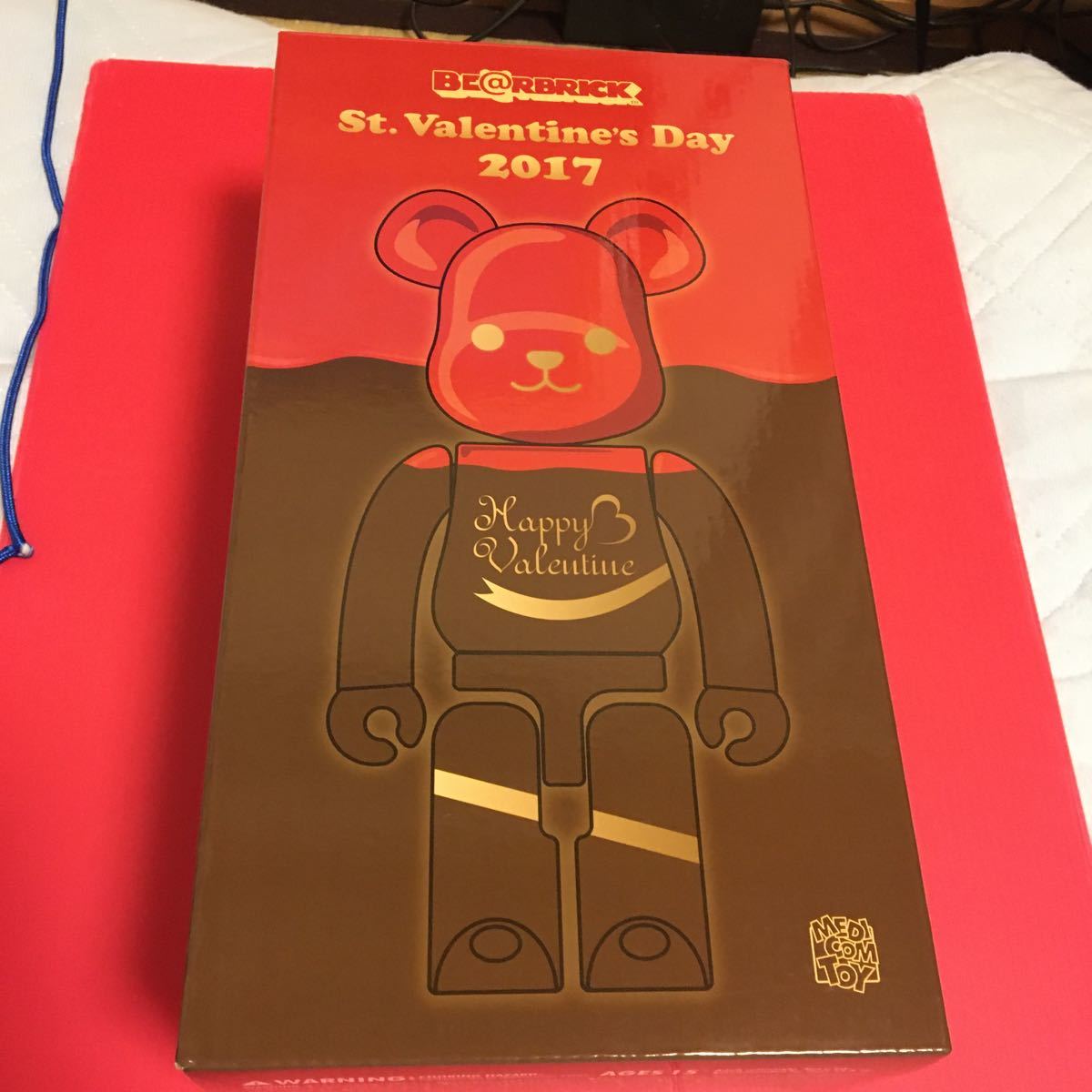 【激レア】BE@RBRICK ベアブリック 400% フィギュア メディコム・トイ St.Valentine's Days 2017_画像1