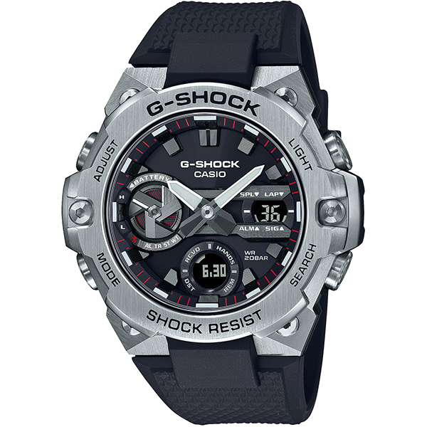 2022人気の カシオ G-SHOCK【G-STEEL】電波ソーラ Bluetooth搭載