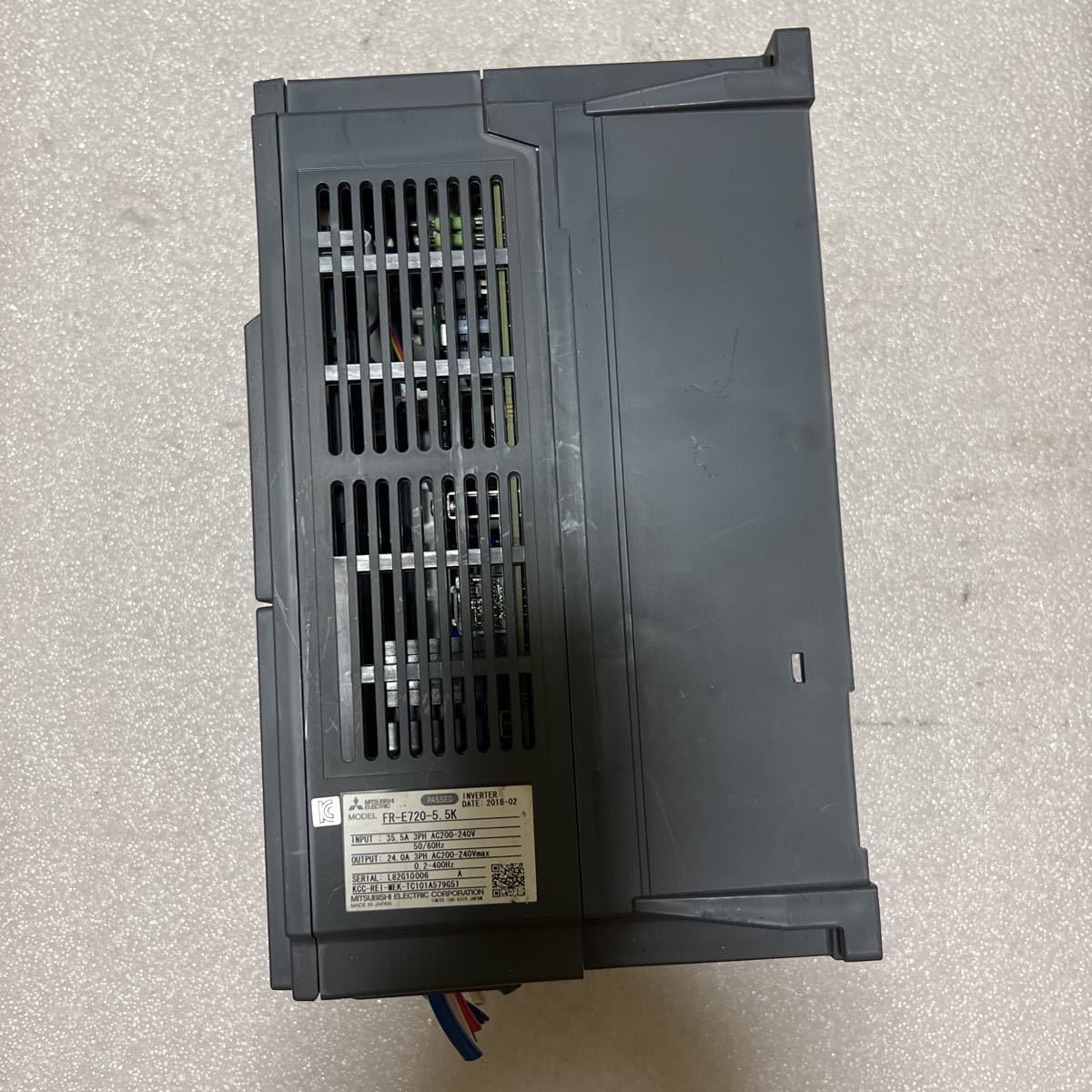 三菱電機 インバーター FR-E720-5.5K | contifarma.pe