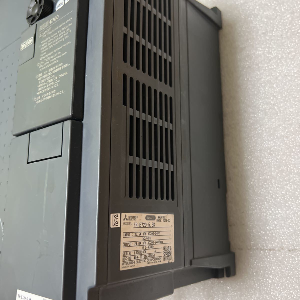 三菱電機 インバーター FR-E720-5.5K | contifarma.pe